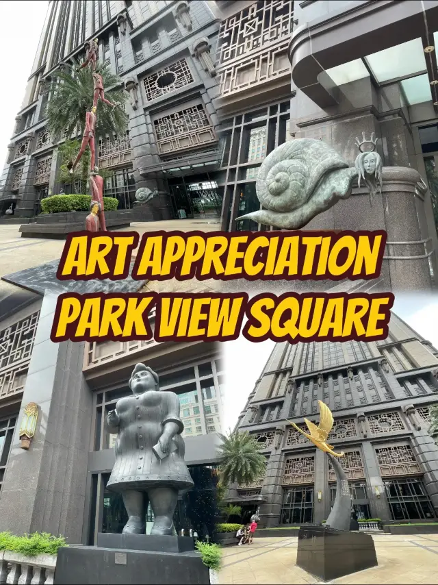 🇸🇬Have an artsy time at ParkView Square 🗿