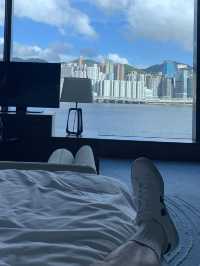 香港網紅打卡酒店嘉里酒店 超靚泳池日出