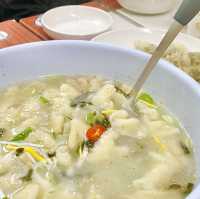 사골 육수가 깔끔한 보령 대천해수욕장 맛집 - 김가네사골수제비