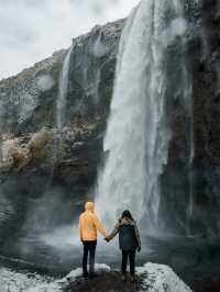 冰島🇮🇸 冰島最美瀑布Skogafoss 彩虹瀑布