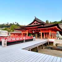 【厳島神社/広島県】海上の神秘的な光景