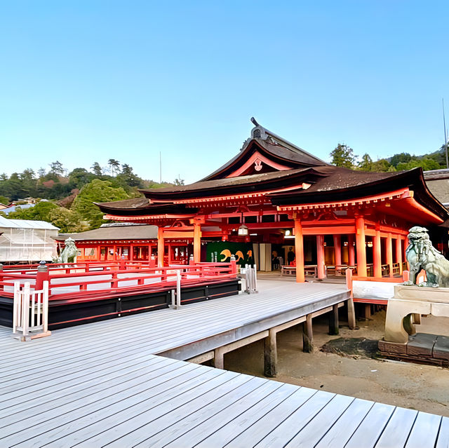 【厳島神社/広島県】海上の神秘的な光景