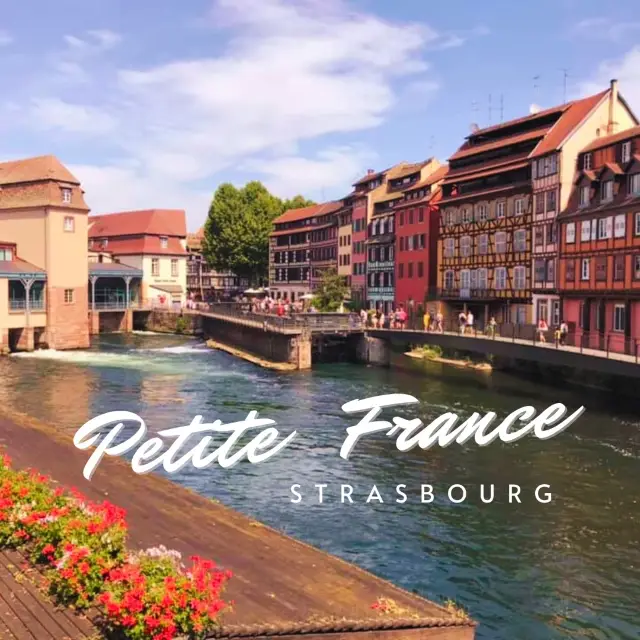 Alsatian heritage : Le Petite France, Strasbourg