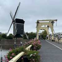 One of the bridges in Leiden