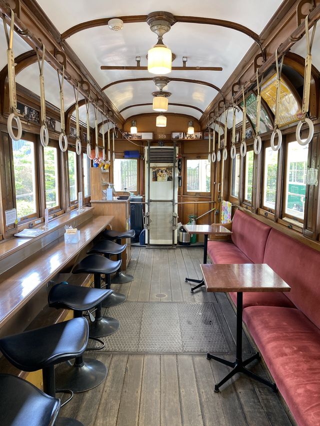 【京都】電車の中でカフェ