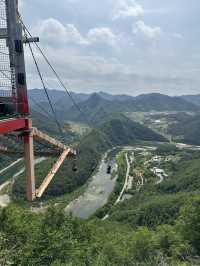 【韓国/江原道】アジア最長のジップワイヤーに乗れる秘境⛰️