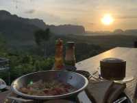 จิบกาแฟ ชมวิว แลหมอก 360 องศา กระบี่⛰🌥