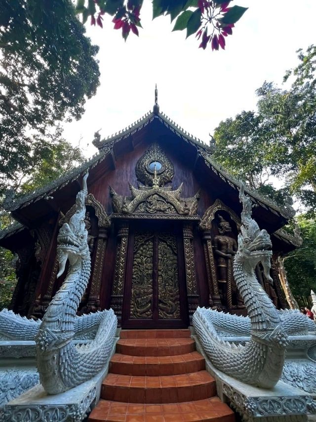 วัดสวยกลางป่าบรรยากาศหน้าฝน | วัดหลวงขุนวิน