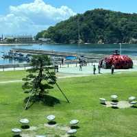 岡山県からフェリーで直島へ