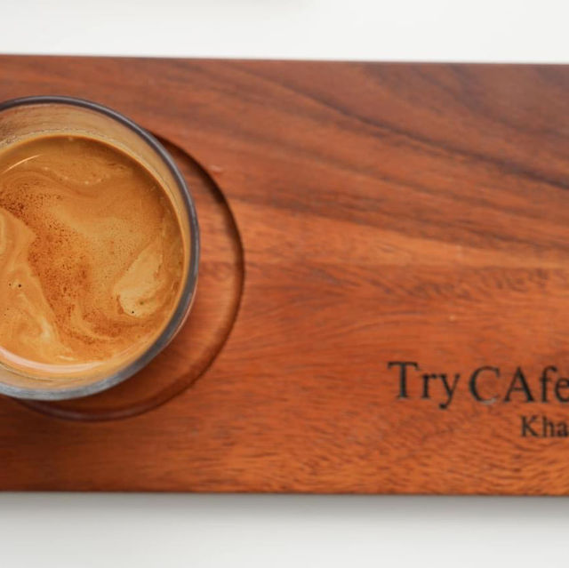 Try cafe khaoyai  คาเฟ่เปิดใหม่ ที่เขาใหญ่ 🧁🍮🍵☕️