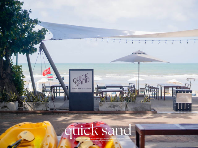 “Quick Sand Beach Bar & Terrace”  ร้านอร่อยระยอง