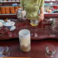 Tea Tasting at Yan Family Compound in Xizhou Village