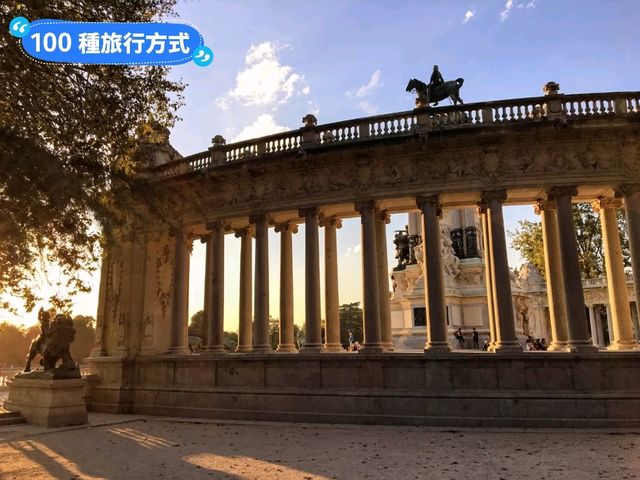 西班牙馬德里-皇室後花園中的玻璃屋：麗池公園水晶宮