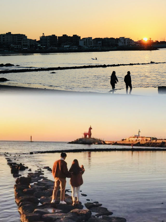 Sunset Enchantment at Iho Tewoo Beach: A K-Drama Fantasy Realized