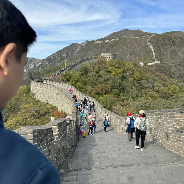 When in Great Wall of China