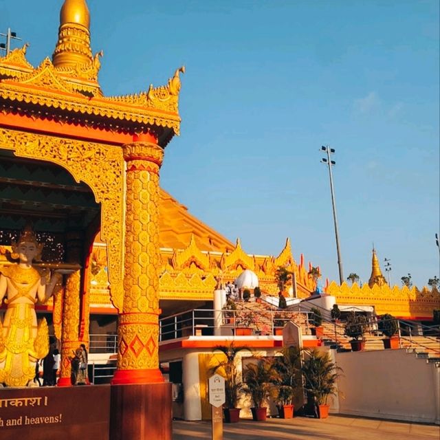 PAGODA WITH 3 SUB-DOMES.