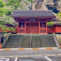 【栃木】岩肌に掘られた観音様