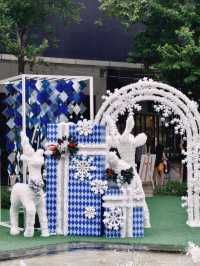 A Serene Blue Christmas at Design Village Penang
