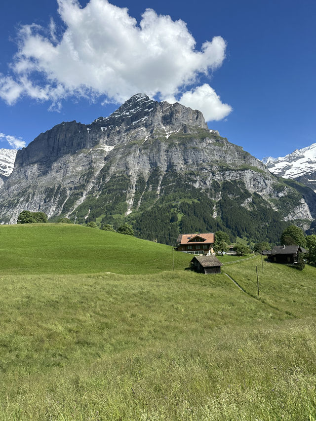 2024最美風景—造訪人間仙境瑞士Gwindelwald 小鎮