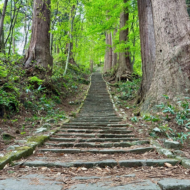「出羽三山 」之一 - 羽黑山