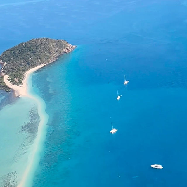 Whitsunday Wonders: A Helicopter Ride to Heaven on Whitehaven Beach