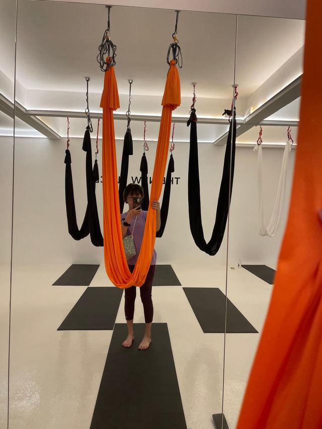 🇸🇬Unleash your Inner Strength with Aerial Yoga