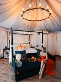 Glamping just one hour from Singapore 🏕️ at Natra Bintan 