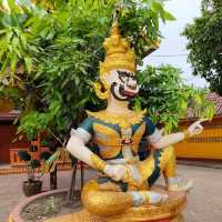Sacred Walk: A Spiritual Journey at Wat Si Muang 🌟🙏