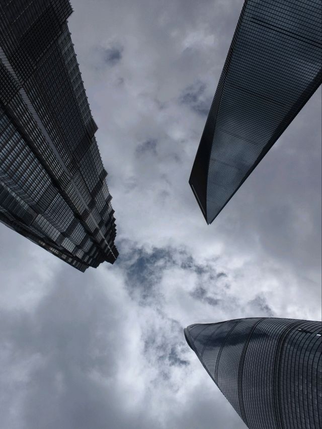 Magical Capture at Lujiazui Financial Trio