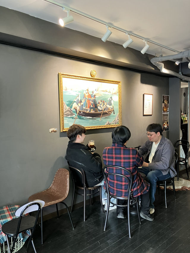이태원의 자그마한 에스프레소바, 오덕새