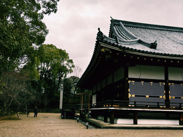 国宝に指定された格式高い本堂🏯