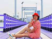 สะพานม่วงลอยน้ำ แลนด์มาร์คใหม่จังหวัดชลบุรี