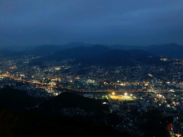 長崎百萬夜景，稻佐山展望台