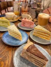 Khing Cafe— crepe cake heaven