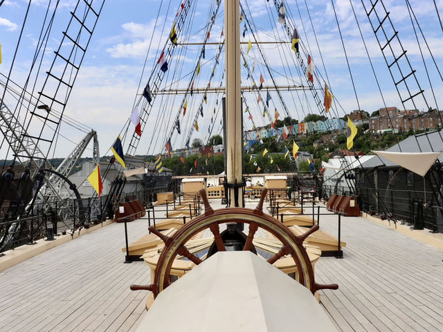 A joyful family trip at Brunel’s SS Great Britain