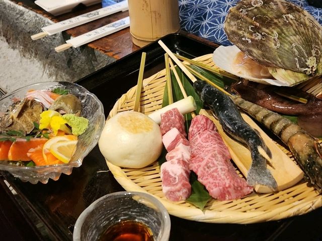Sanrokuen traditional japanese hearth cooking