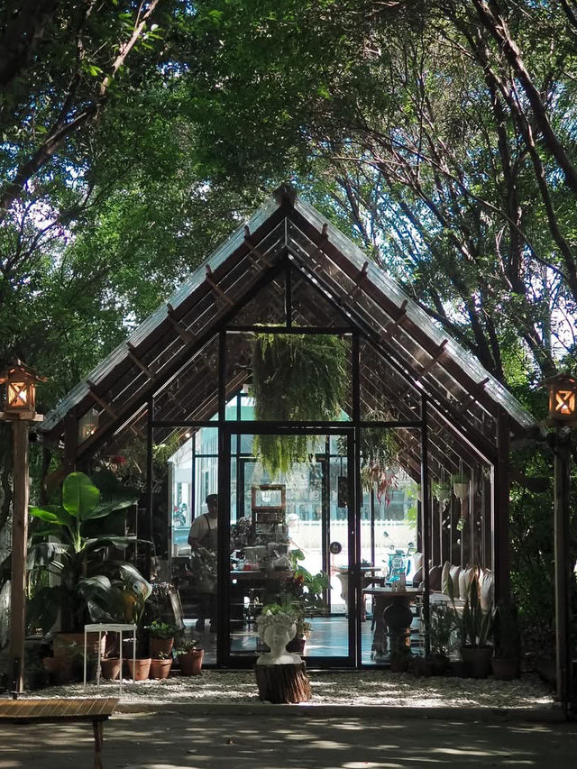 Glasshouse Coffee : คาเฟ่สไตล์เรือนกระจก
