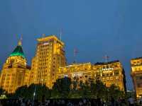the bund by day and night 