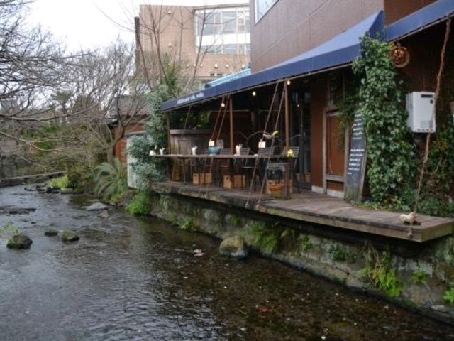 川のせせらぎと美味しいイタリアン！dilettante cafe（三島）