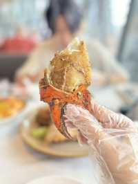 มาทานปูถึงสิงคโปร์ jumbo seafood🦀