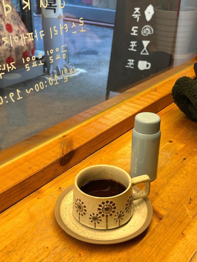 😄💘[포항 죽도 시장 감성 카페] 죽도포포