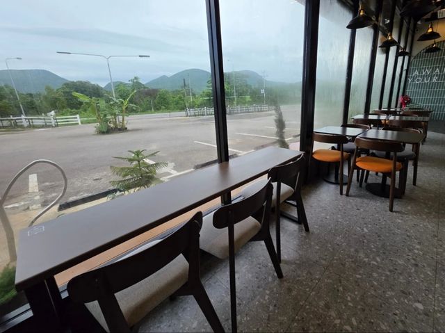 Cafe Amazon Vibe ดีในแก่งกระจาน จ.เพชรบุรี☕