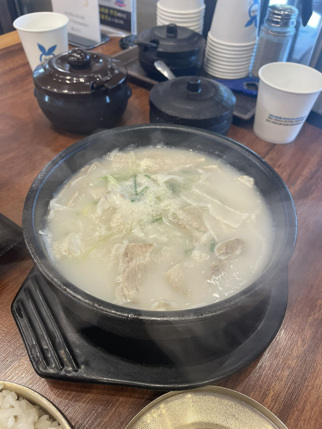 🇰🇷 Gwangancheilgukbap for amazing soup rice 🍚 