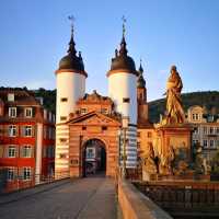 🌉✨ Weekend at Karl Theodor Bridge (Old Bridge Heidelberg): Romantic River Views & Castle Magic