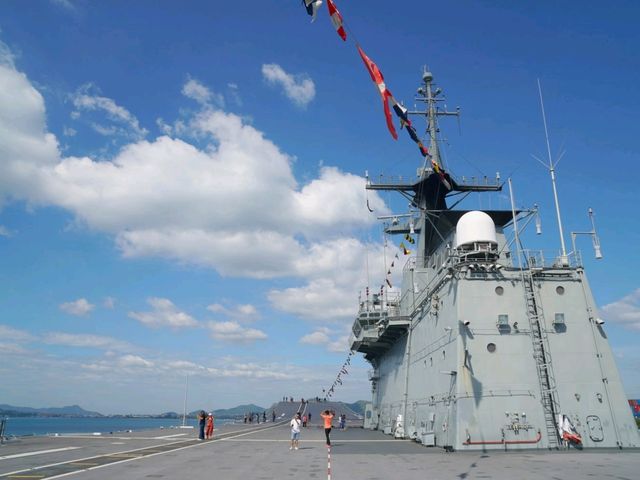 🛳️ เรือหลวงจักรีนฤเบศร เที่ยวสัตหีบ ชลบุรี