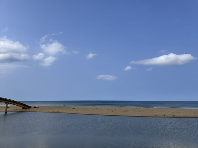 福隆沙灘🏝️最美海岸星巴克咖啡