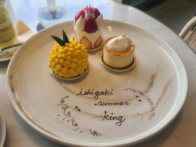 Ishigaki(이시가키) PALETTE(팔레트) ケーキセット(케익세트)
