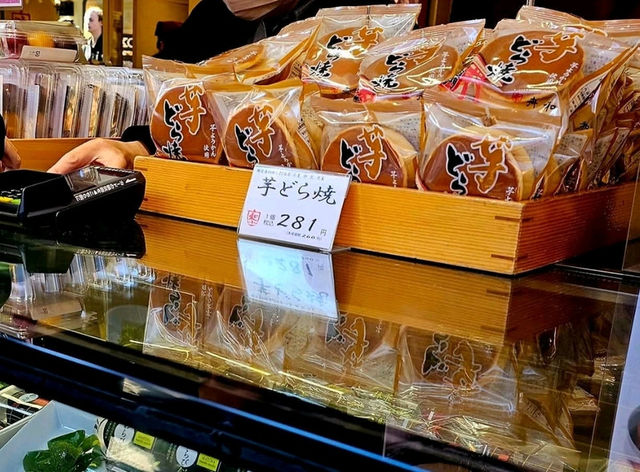 Food trip at Nakamise-dori street