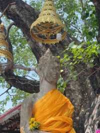 พระพุทธรูปยืนมงคล วัดพุทธมงคล อ.กันทรวิชัย