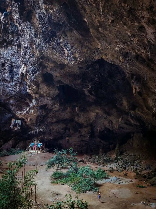Secret Temple Vibes in a Giant Cave